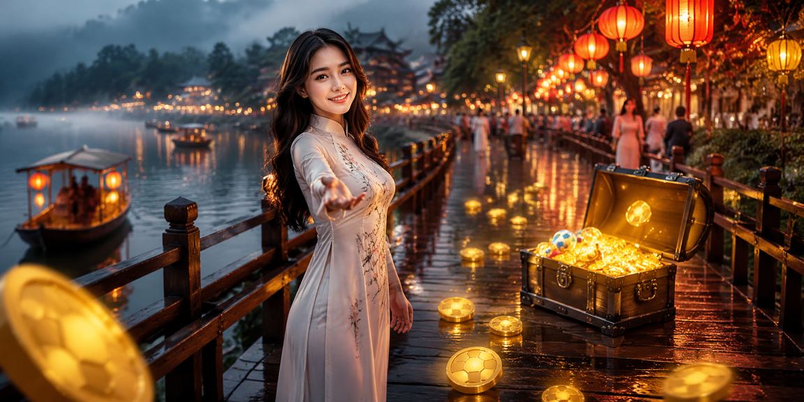 Nhóm bạn trẻ tại chợ đêm Đà Lạt cùng xem kèo bóng đá và đặt cược trực tuyến qua điện thoại